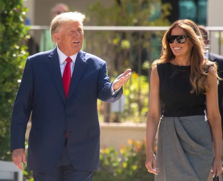Melania Trump se konačno pojavila u javnosti: Zasjenila je i Donalda pojavivši se s torbicom od 230 tisuća kn
