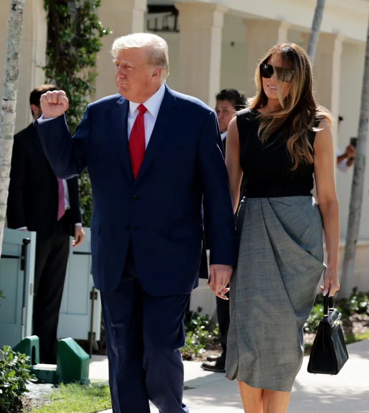 Melania Trump se konačno pojavila u javnosti: Zasjenila je i Donalda pojavivši se s torbicom od 230 tisuća kn