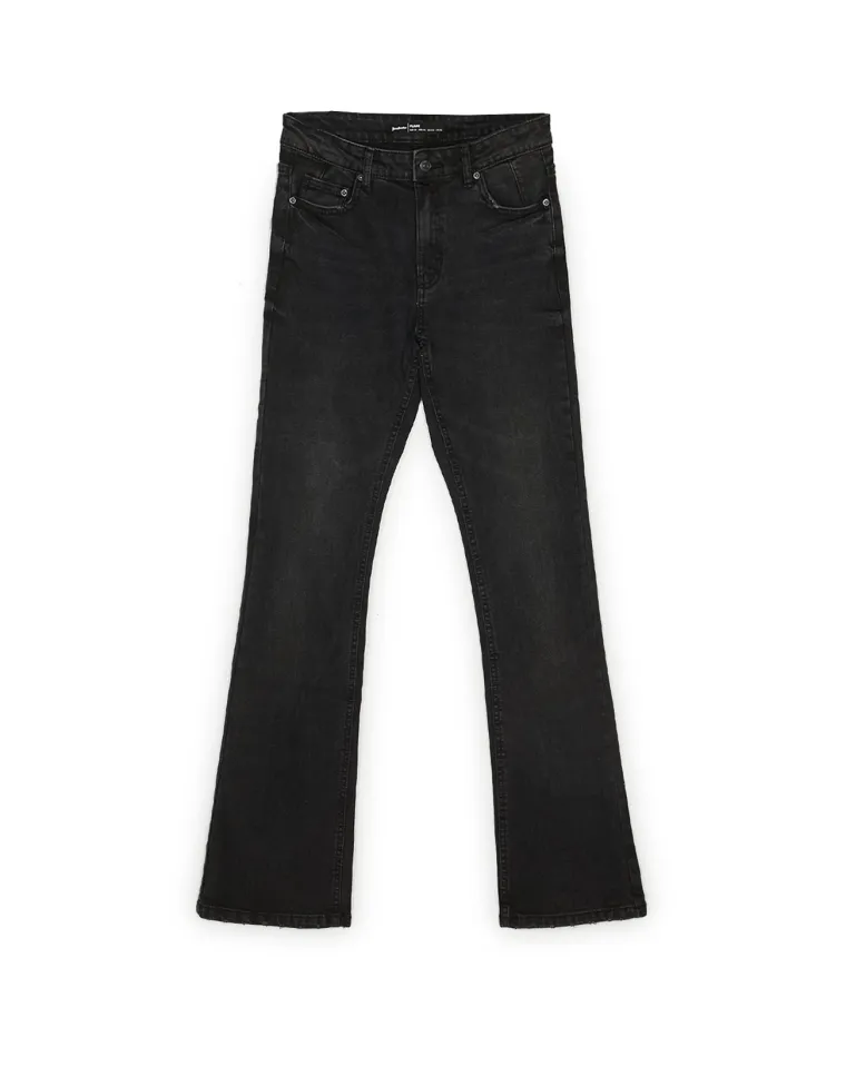 Crne trapez traperice, Stradivarius, 199,90 kuna