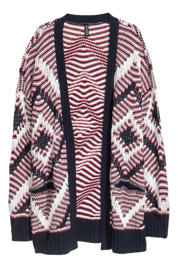 Dugi kardigan od Jacquarda, H&amp;M, 225,23 kune