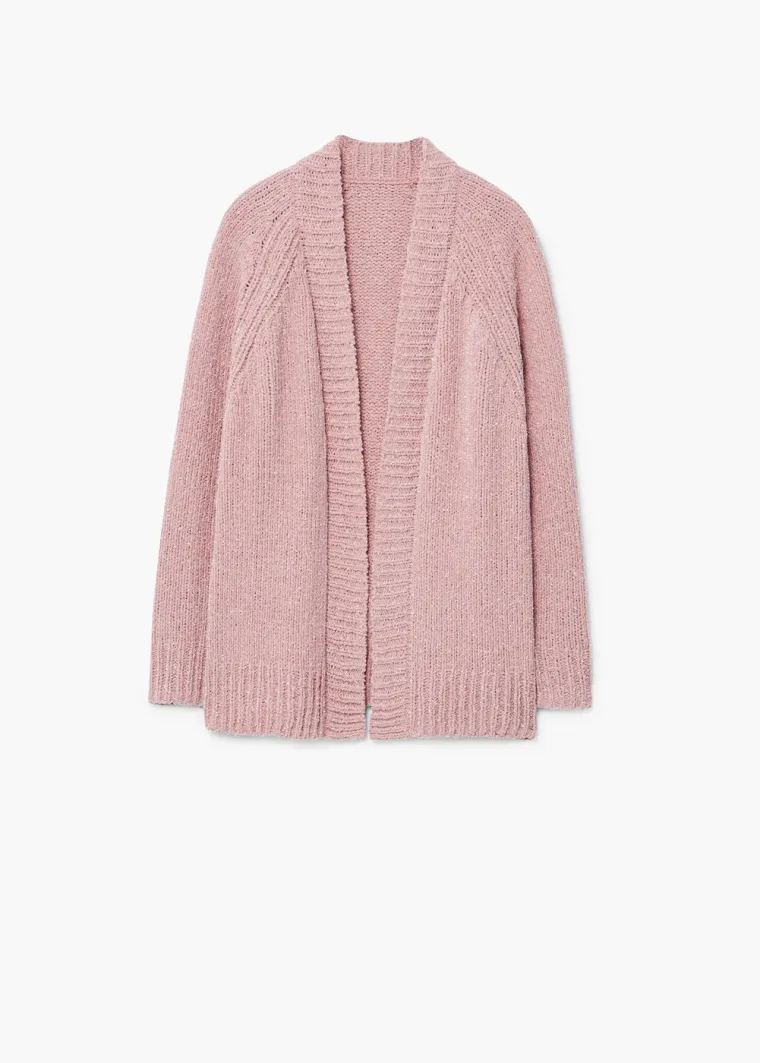 Kardigan isprepleten 'srebrnkastim' nitima, Mango, 249,90 kuna