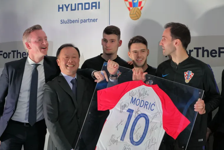 Vatreni otvorili najmoderniji Hyundai centar u Zagrebu