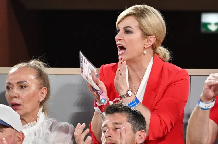 Kolinda u nikad strastvenijim scenama: Bodri naše olimpijce kao da nema sutra