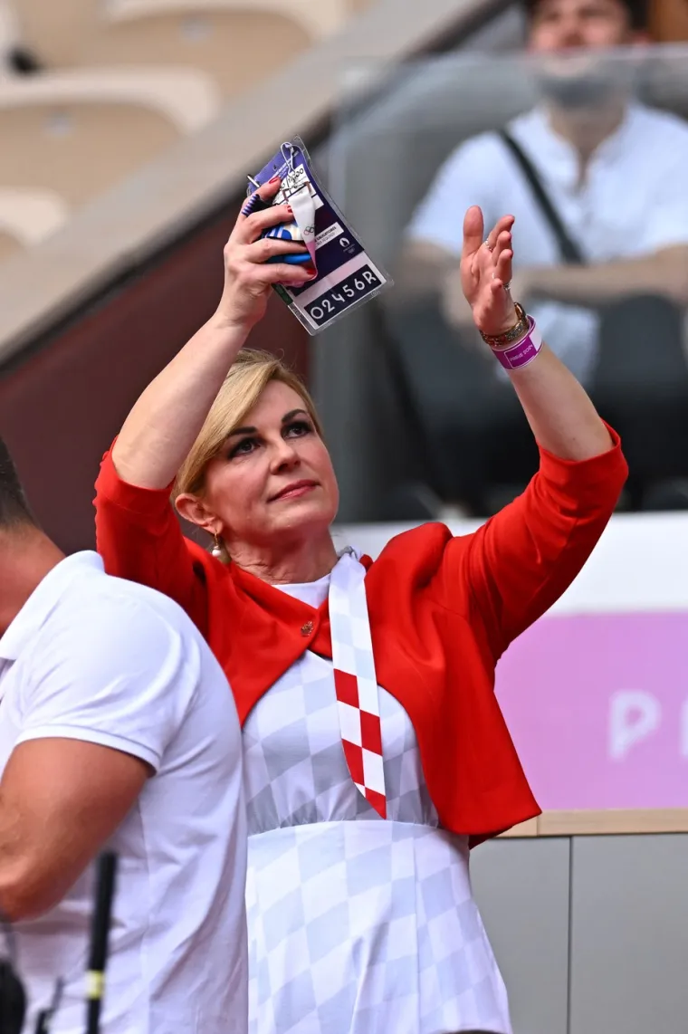 Kolinda u nikad strastvenijim scenama: Bodri naše olimpijce kao da nema sutra