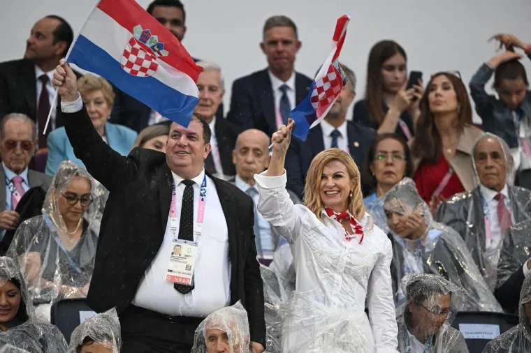 Kolinda u nikad strastvenijim scenama: Bodri naše olimpijce kao da nema sutra