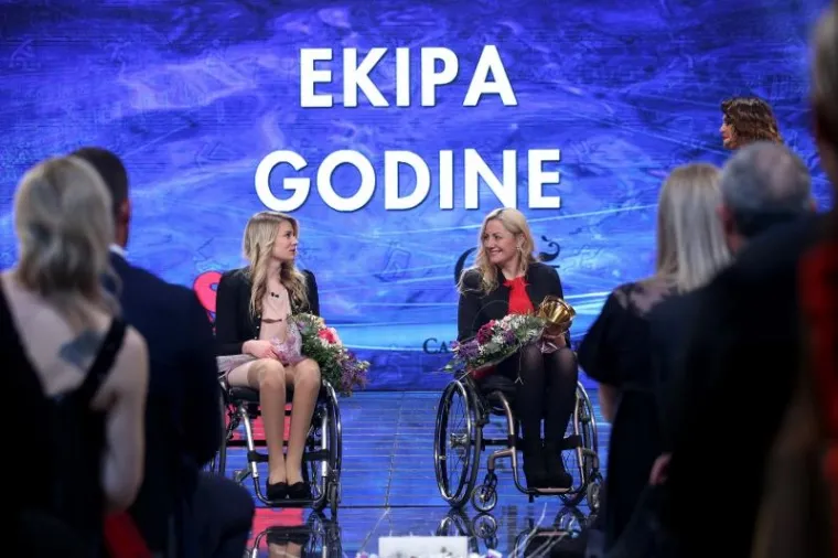 SANDRA, VESLAČI i STOLNOTENISAČICE: Najbolji sportaši Hrvatske zablistali na proglašenju