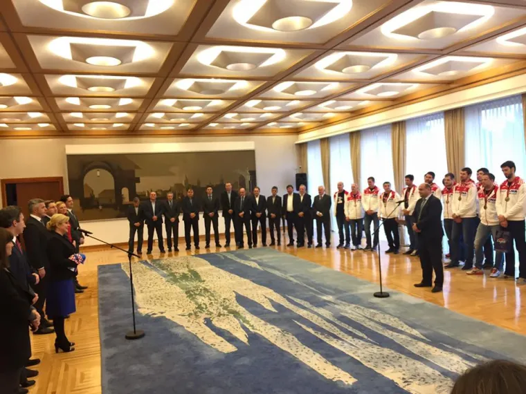 Predsjednica primila rukometaše