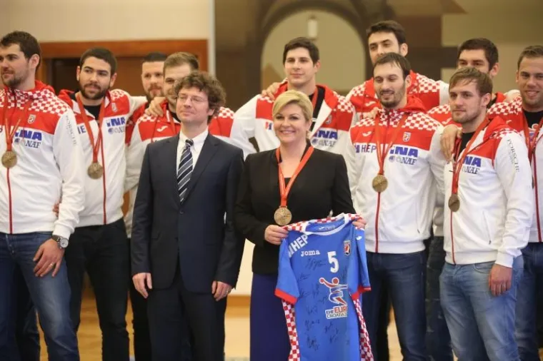 Predsjednica primila rukometaše
