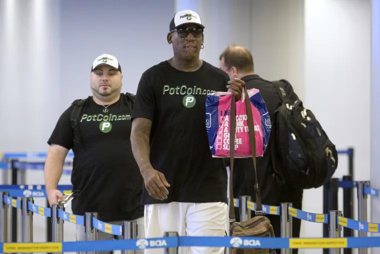 Rodman u Sjevernoj Koreji
