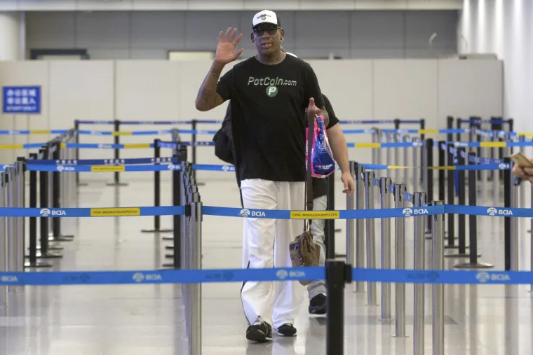 Rodman u Sjevernoj Koreji