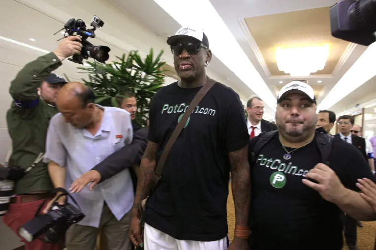 Rodman u Sjevernoj Koreji