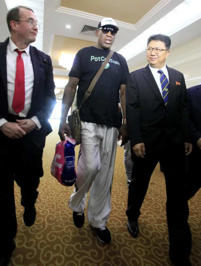 Rodman u Sjevernoj Koreji