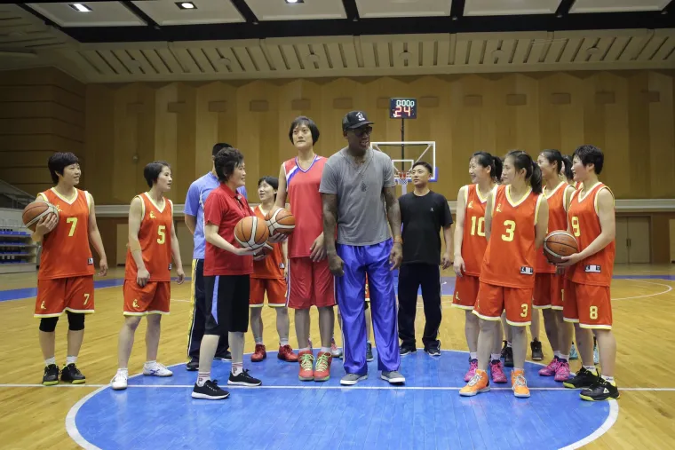 Rodman u Sjevernoj Koreji