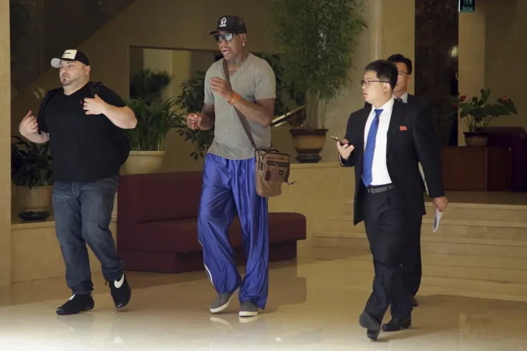 Rodman u Sjevernoj Koreji
