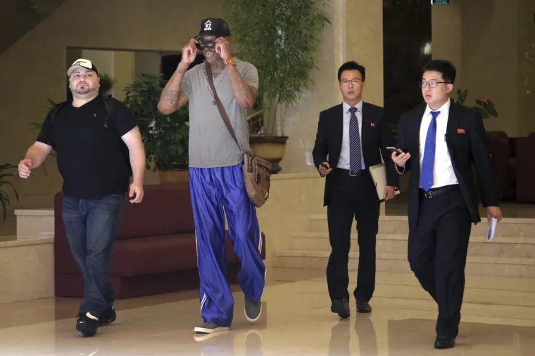 Rodman u Sjevernoj Koreji