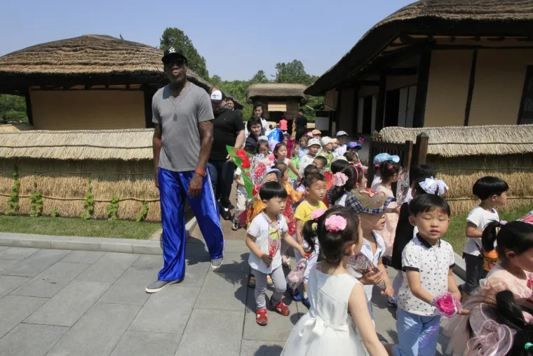 Rodman u Sjevernoj Koreji