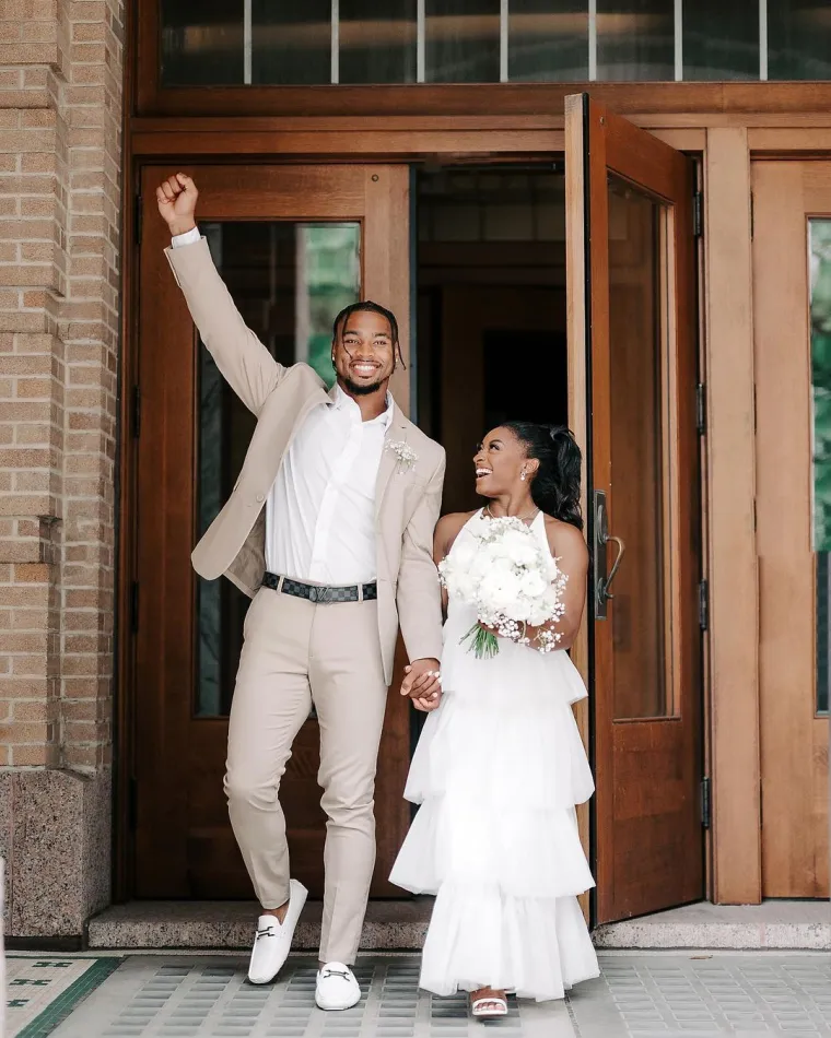 Simone Biles i njezin suprug