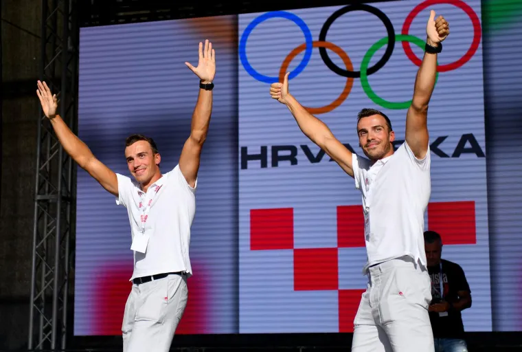 Zagreb dočekao hrvatske olimpijce: Pjevalo se i skakalo u čast naših junaka iz Pariza