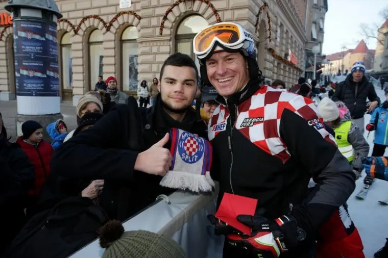 KAD IVICA UČI DJECU SKIJATI: Kostelić skijao i sa sinom, klinci su bili oduševljeni