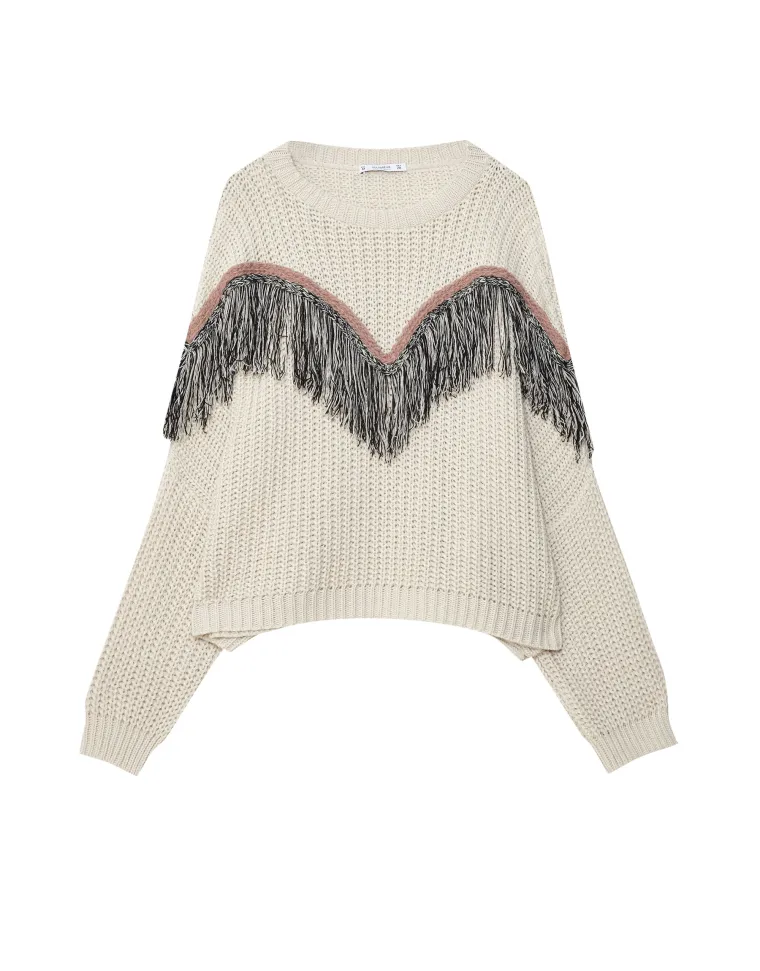 Džemper s resicama, Pull&amp;Bear, 229,90 kuna