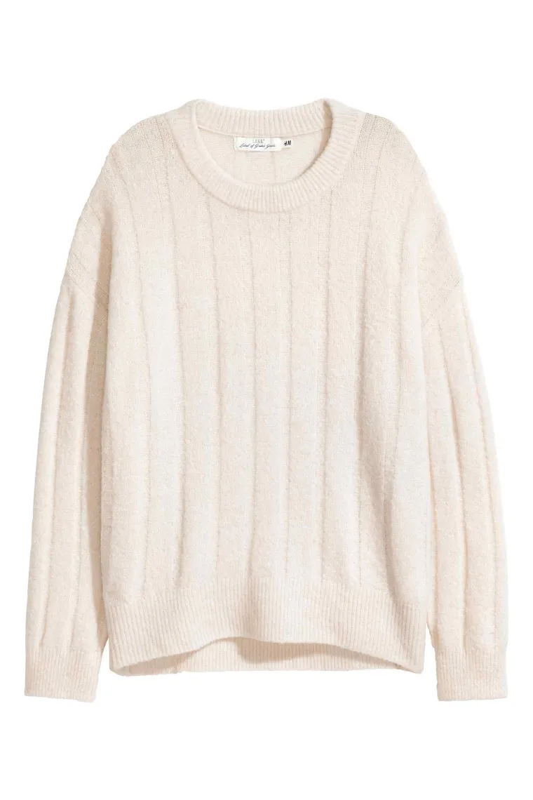 Pleteni rebrasti džemper, H&amp;M, 224,62 kune
