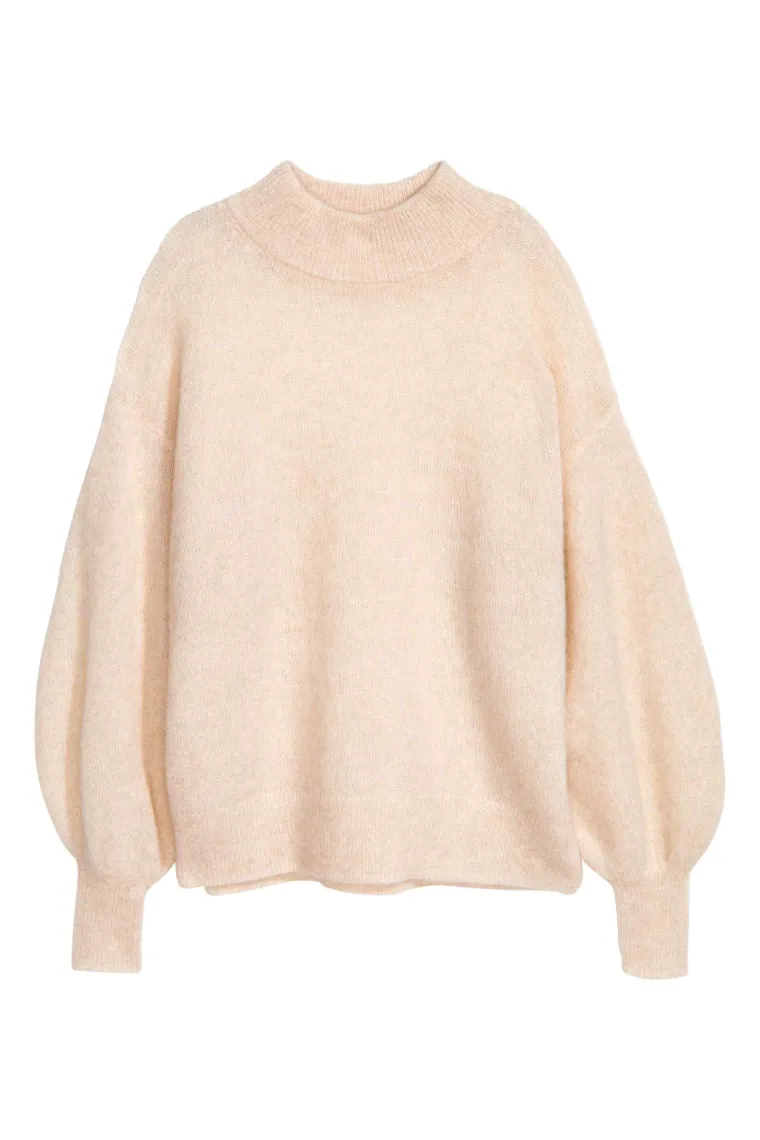 Pulover s ovratnikom i stisnutim rukavima, H&amp;M, 449,31 kuna