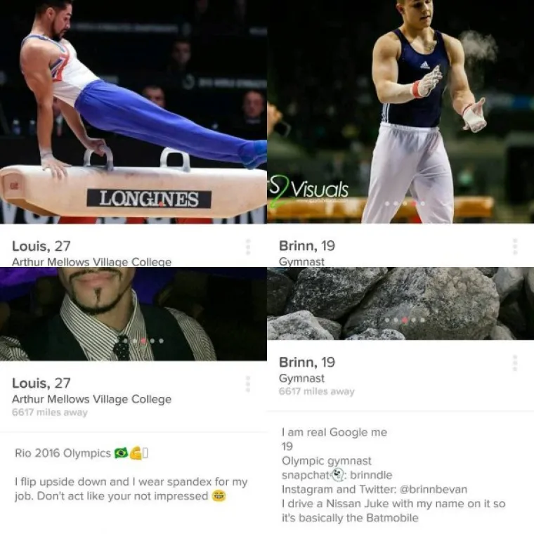 ČAK I ZLATNE OLIMPIJKE LIJEČE USAMLJENOST PUTEM TINDERA: Pogledajte im profile, možda nađete srodnu dušu!