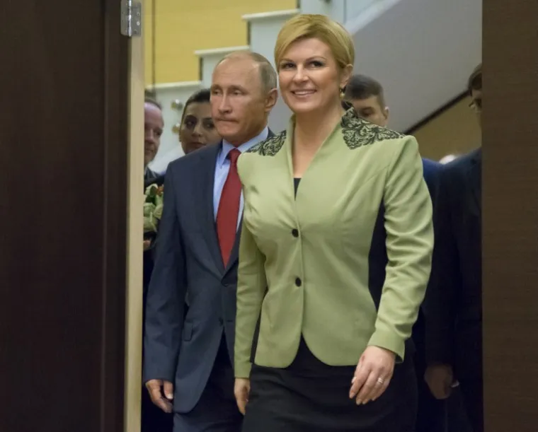 Predsjednica stigla u Soči gdje se susrela s ruskim predsjednikom Vladimirom Putinom