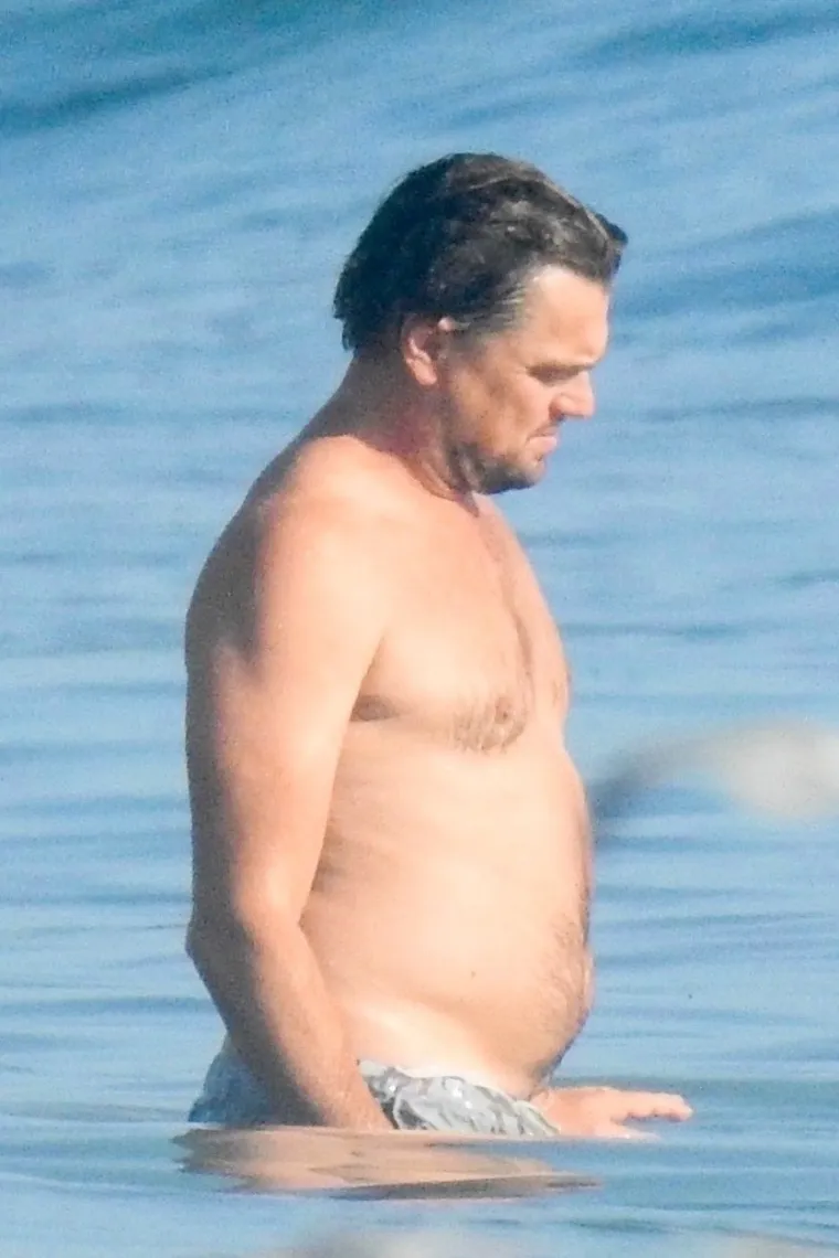 Paparazzi su uhvatili holivudskog glumca Leonarda DiCaprija (45) dok se opuštao na plaži u Malibuu s kolegom Emileom Hirschom i prijateljima. Foto: Profimedia