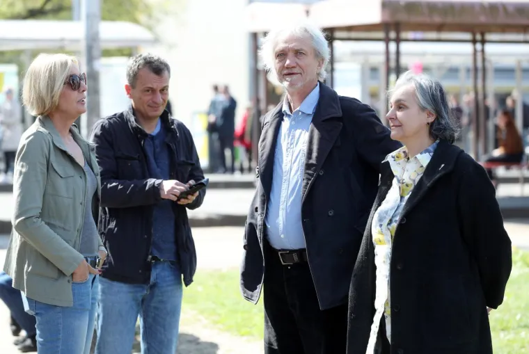 Rundek predvodio prosvjed protiv betoniranja potoka, Bandić proučio: 'Neki prosvjeduju, a neki rade'