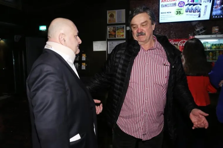 SLAVNI FRANCUSKI NOGOMETAŠ U ZAGREBU: Eric Cantona uživao na pretpremijeri filma 'Anka'