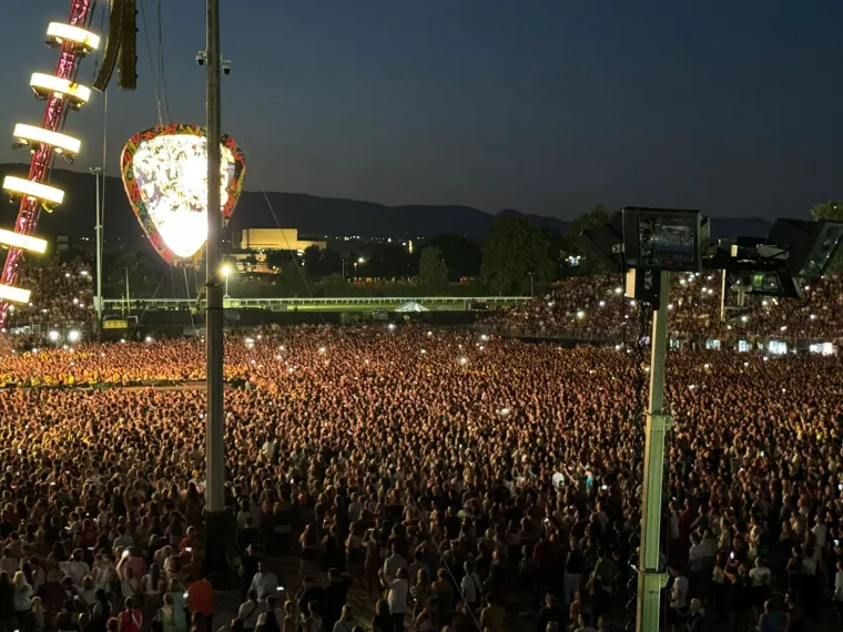 Koncert Eda Sheerana na Hipodromu 2024. godine 