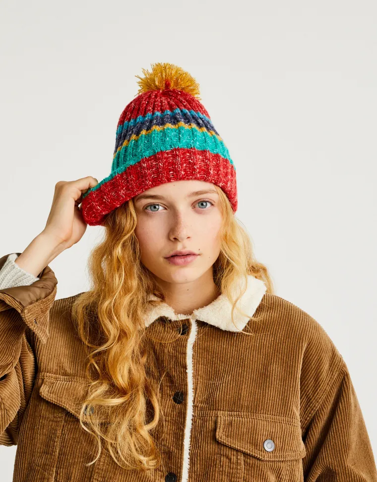 Kapa na prugice, Pull&amp;Bear, 69,90
