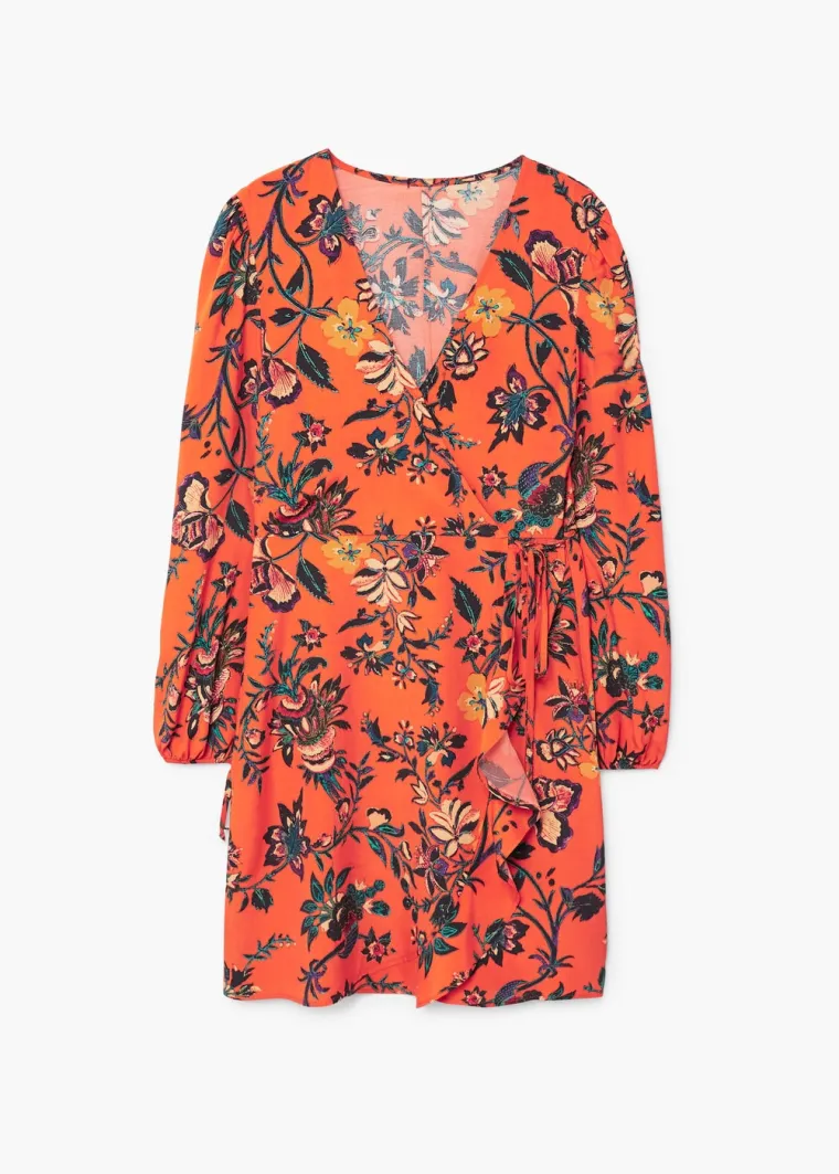 Wrap haljina cvjetnog uzorka, Mango, 249,90 kuna