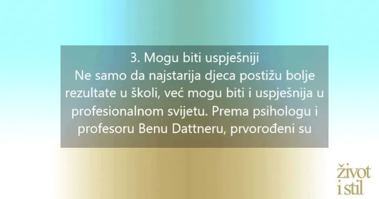 5 razloga zašto su najstarija djeca posebna