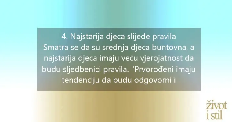 5 razloga zašto su najstarija djeca posebna