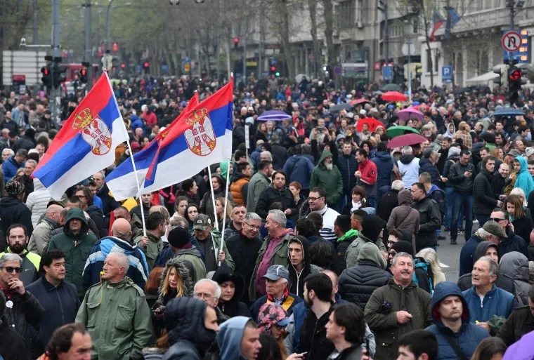 Nastavak prosvjeda u Beogradu: Za slobodu medija, poštene izbore, ostavku državnog vrha...