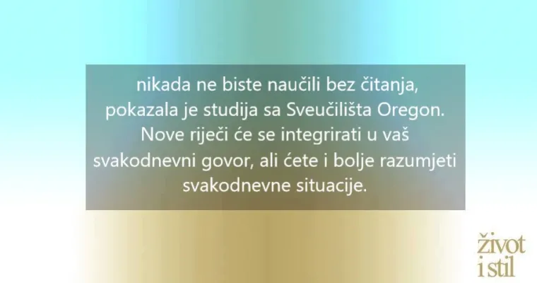 Zašto je čitanje važno? Možete izbjeći nesanicu, ali i popraviti ove stvari