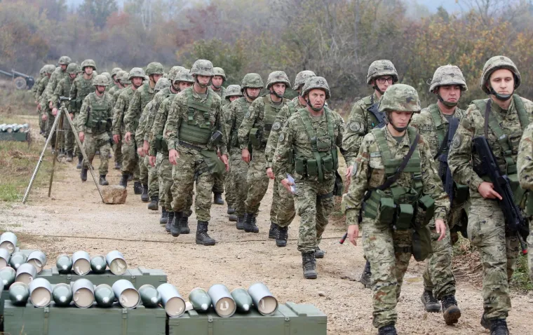 SLUNJ: Na vojnom poligonu Eugen Kvaternik održana je vojna vježba Velebit 18