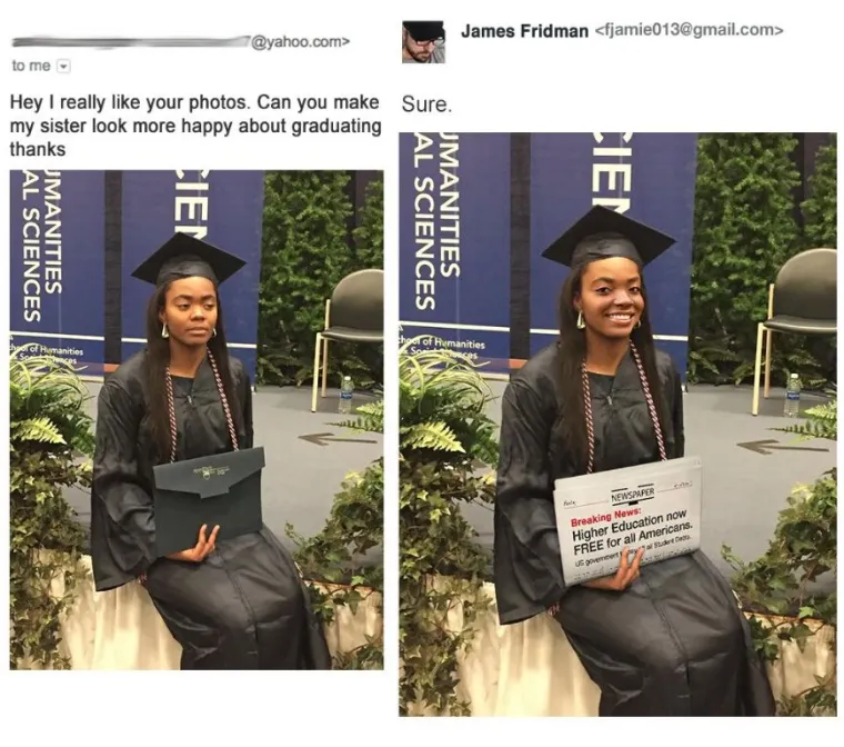 Ništa bolje nismo vidjeli: 'kralj Photoshopa' James Fridman nasmijat će vas do suza