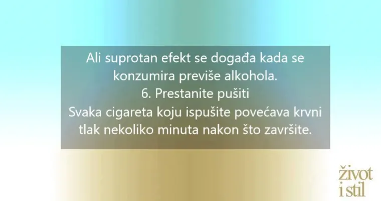 10 prirodnih načina kako sniziti visoki krvni tlak bez lijekova