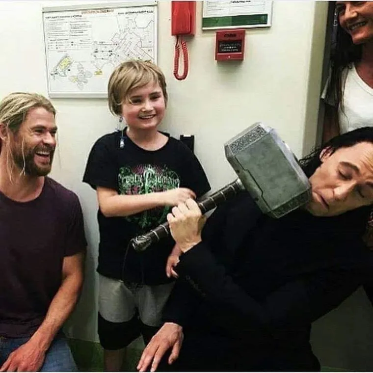 Slike koje dokazuju da glumci koji glume 'Avengerse' nisu superheroji samo na platnu