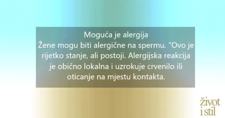 8 stvari koje bi svaka žena trebala znati o spermi
