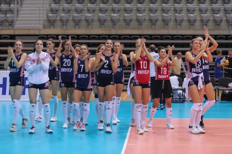 Trijumf hrvatskih odbojkašica: Donosimo najbolje kadrove s dvoboja koji ih je odveo na Europsko prvenstvo