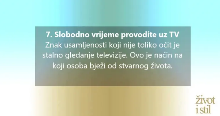 Što nas čini usamljenima i kako to mijenja naše tijelo i um