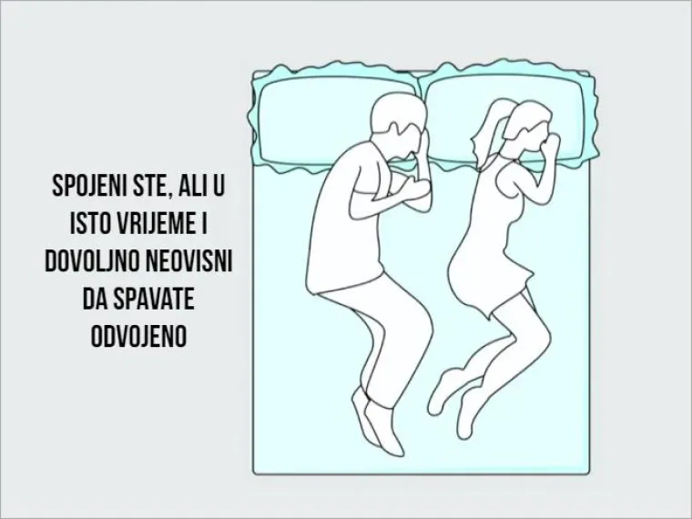 Dok ljuljaju se kreveti: Evo što položaj u kojem spavate govori o vašoj vezi