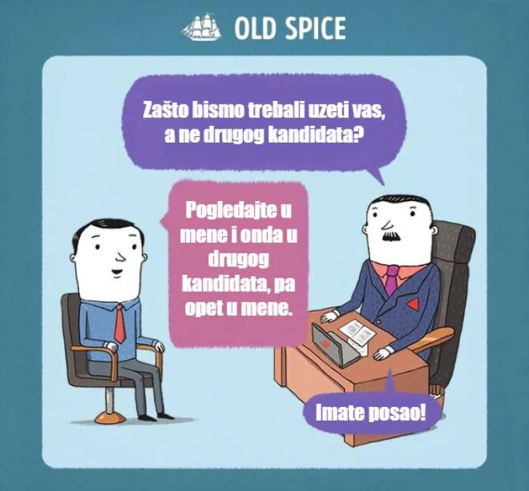 Ovi kratki stripovi prikazuju kako vjerojatno izgledaju razgovori za posao u velikim poduzećima