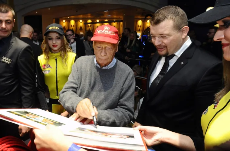 Niki Lauda zvijezda spektakularnog otvorenja najvećeg casina u Hrvatskoj