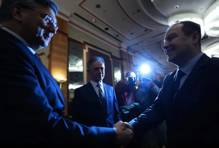 Kamere su najviše snimale njega, a premijer nije razočarao: Pogledajte što je sve izvodio i kako je izgledao njegov susret s uglednim gostom
