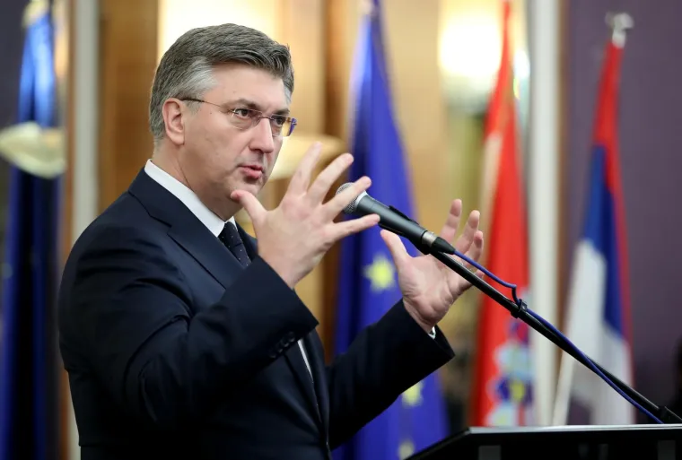 Kamere su najviše snimale njega, a premijer nije razočarao: Pogledajte što je sve izvodio i kako je izgledao njegov susret s uglednim gostom